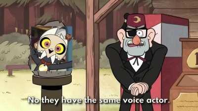 I think... it's a metaphor...