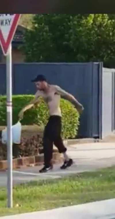 Just had his second dose of Pfizer under the bridge