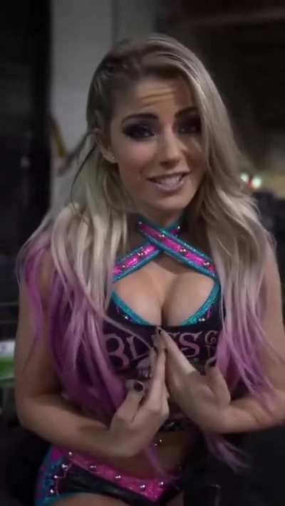 Showing off the goods