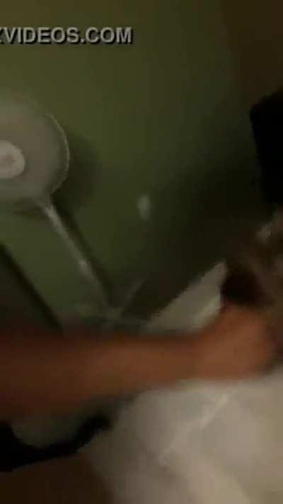 Blonde slut on phone with BF getting smashed by her side guy [REAL]