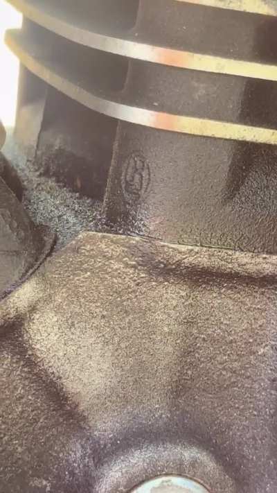 Just bought this 2003 and it’s seems like oil is bubbling out