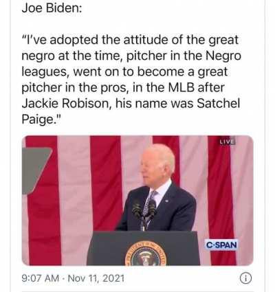 Is he still living in the 50’s? This is so hard to watch.