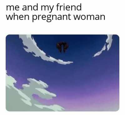 Pregnancy? You mean an Evangelion reference 😁