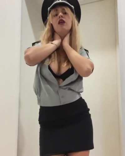 Want her to arrest you? 👮🏼‍♀️