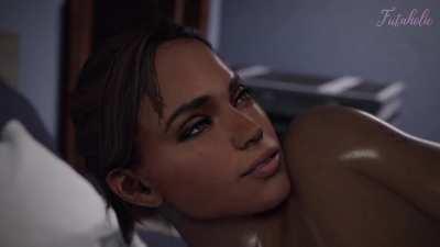 Sheva and Futa Rebecca (Futaholic) [Resident Evil]