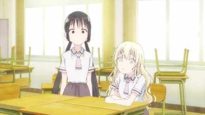 When you try cutting your own hair [Asobi Asobase]