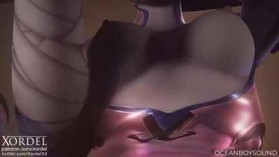 Widowmaker facesitting ( xordel )[Overwatch]