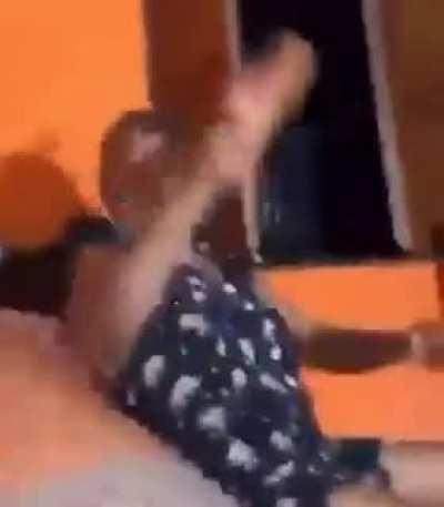 To act indecent in front of grandma