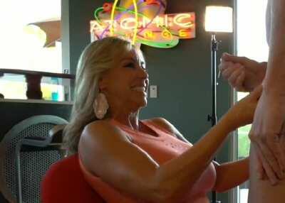 Wifey taking huge load