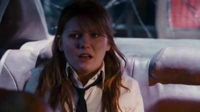 In a tight blouse and pantyhose - Spider-Man 3 (2007)