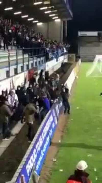 To intimidate rival supporters