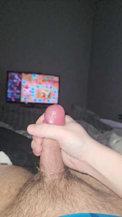 Small cock but big cumshots