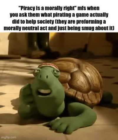 I don't care if you pirate but please stop being an ass about it