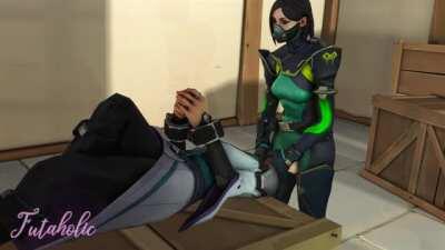 PoV: Viper Facefucks & Orally Creampies Sage... You're Sage.