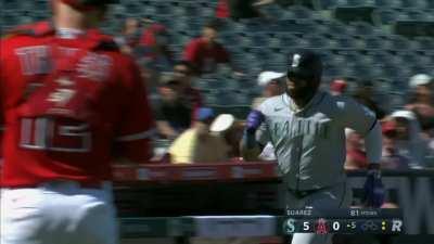 [Highlight] [Highlight] Carlos Santana smashes a grand slam home run against the Angels