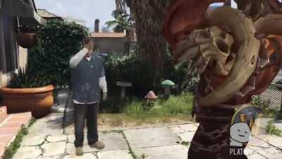 Garrosh Hellscream roasts Franklin