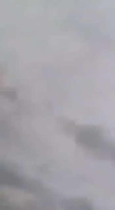 Ukranian Su-25's flying at low level