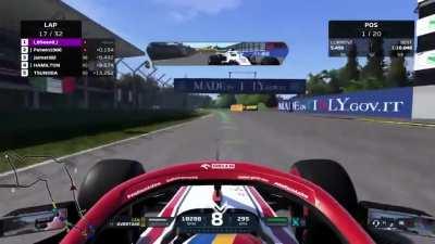 Pain. I went from last to first but then this happened :/