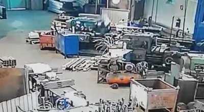 I think he's dead. Because. I'm not sure where his whole body went-