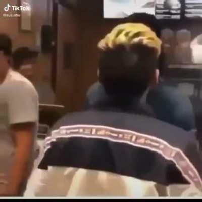 😂 tossed that nigga