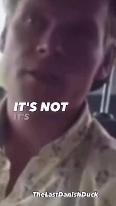 My Guy Was Applying logic to the joke