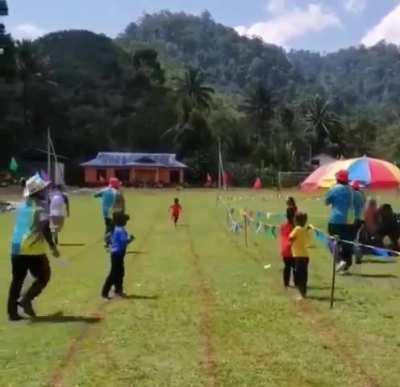 so i can run in the opposite direction