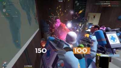 5 man taunt kill (different view)