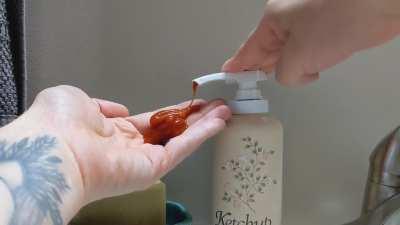 Thanks, I hate my soap dispenser too.