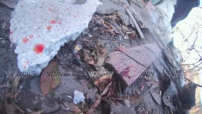 close combat video filmed by a  Ukrainian soldier. ( longer version / better quality )