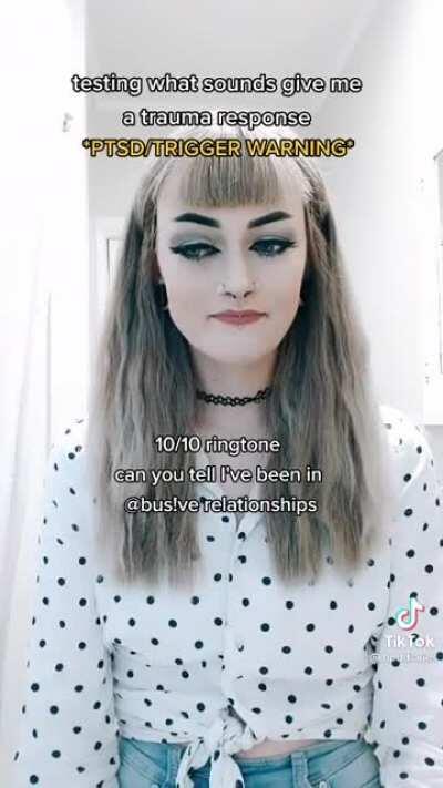 Yeah hearing the iPhone ringtone totally fucks me up too