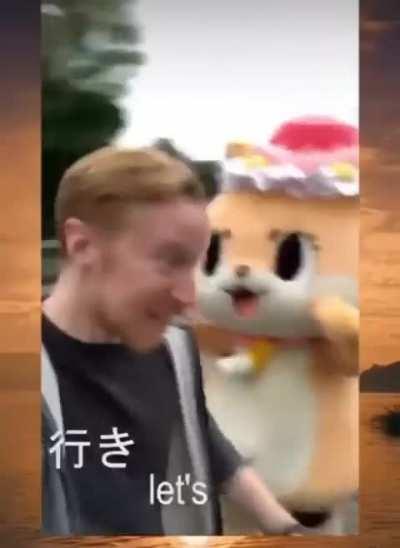 Dude speaks good Japanese.