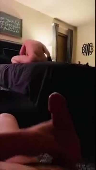 Cuck Walks In On His Wife, Knows His Place