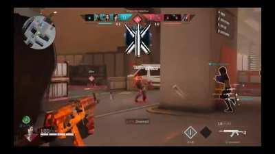 From Downtown! Don't forget you can attack from any angle