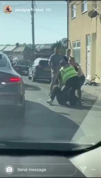 UK cop doesn’t mess around.