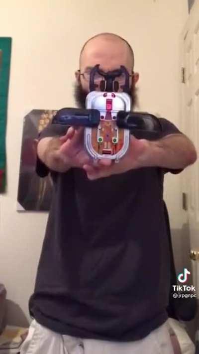 white MC Ride defends his house