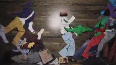 This incredible stop motion animation