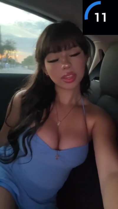 Premature for TikTok cleavage
