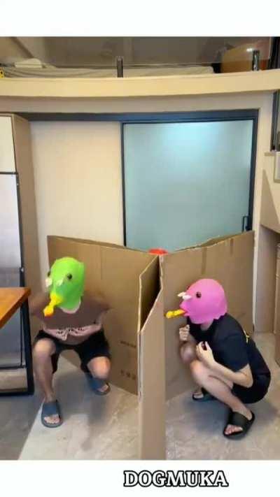 Silent Library meets Jackass