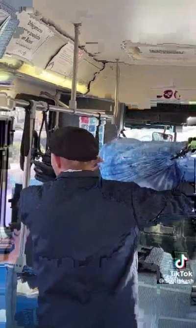 Creature in a cocoon