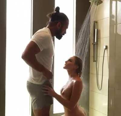 [kik rearnekkid] What'll happen when you ask to use my shower again.