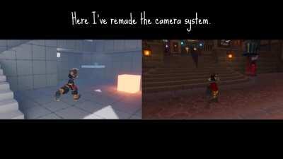 I remade the camera system from Kingdom Hearts!