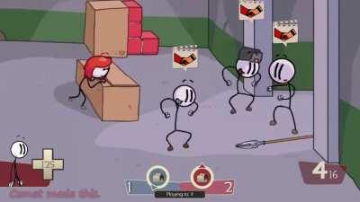 Scout creates a distraction