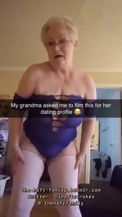 Grandma is getting desperate