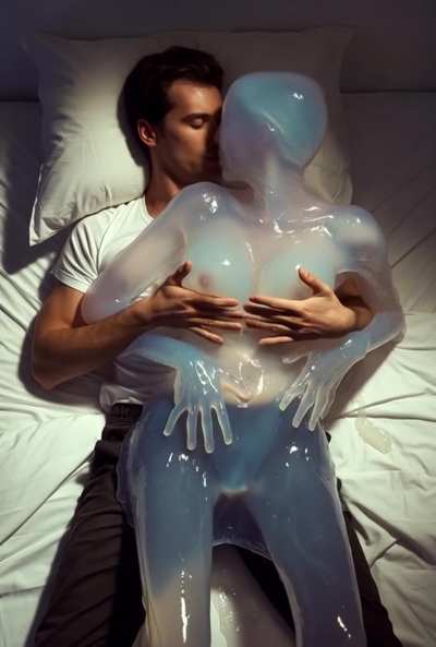 My slime girlfriend’s favorite position