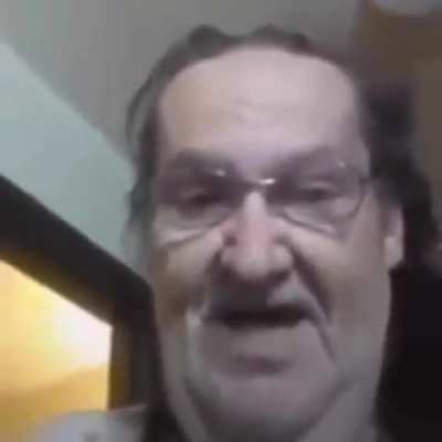 A simple man with simple needs.