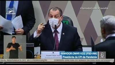 Aziz manda prender Roberto Dias, ex-diretor do Ministério da Saúde sob a acusação de mentir à CPI