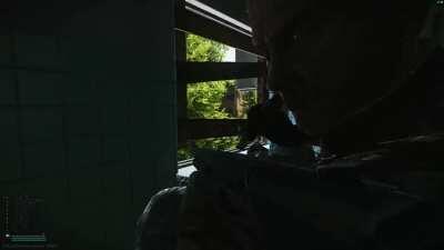 I've been working on my aim and hit this nasty shot on Reserve