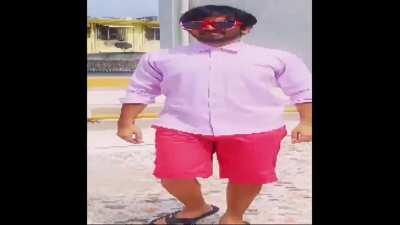 Saiman on his way to get Ultra Great Britain Sunglasses sent by pewdiepie