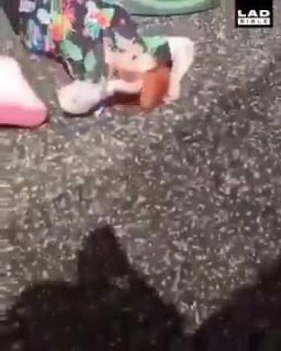 WCGW with riding children's slide