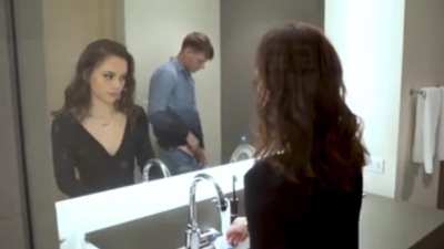 Dana Scam is a gorgeous blonde with a stunning body, and her friend's brother, Tio Dan, can't resist the temptation to fuck her. They sneak off to the bedroom, where Dana teases with her perfect ass, and Tio can't help but worship her curves. They engage 